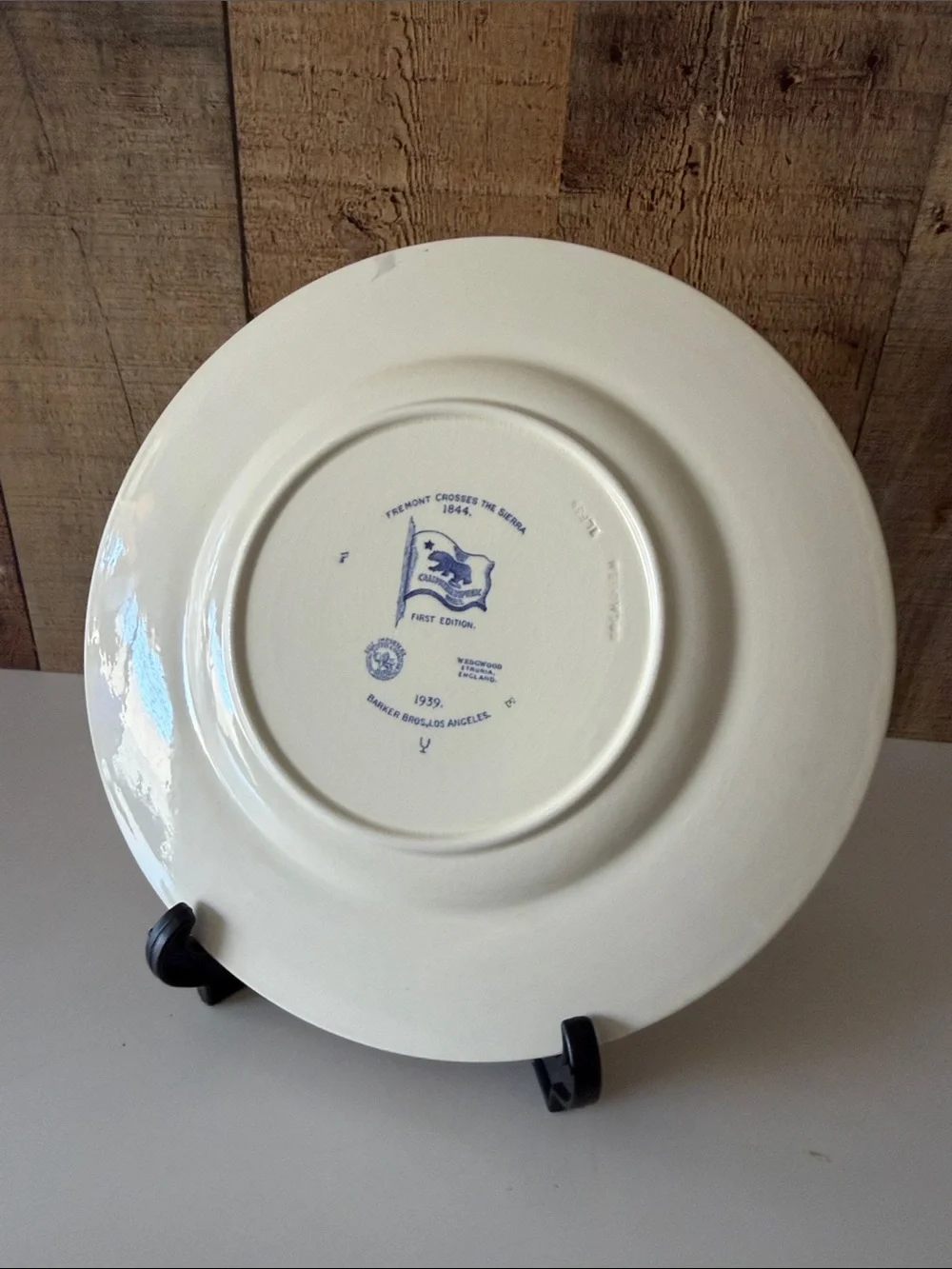 VTG Wedgwood CA 1st Edition Fremont Crosses the Sierra Baker Bros 1939